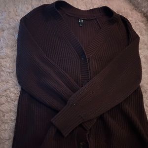 GAP brown cardigan